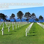 Sweet Omaha Maison Spacieuse Avec Jardin Clos Belle Terrasse Amenagee, 4 2 Sdb 2 Wc Parking Privatif 2 Kms D'omaha Beach, 5 Mn En Voiture Superette, Proche Port En Bessin *