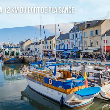 Sweet Omaha Maison Spacieuse Bien Equipee, Dotee D'Un Poele A Granules, Avec Jardin Clos Belle Terrasse Amenagee, 4 Chambres 2 Sdb 2 Wc Parking Privatif 2 Kms Plage D'Omaha Beach, 5 Mn En Voiture Superette, Proche Port En Bessin Et Bayeux *